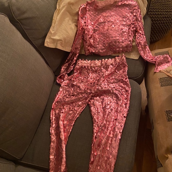 Pink metallic festival/ rave set - Picture 2 of 2